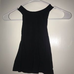 black halter top